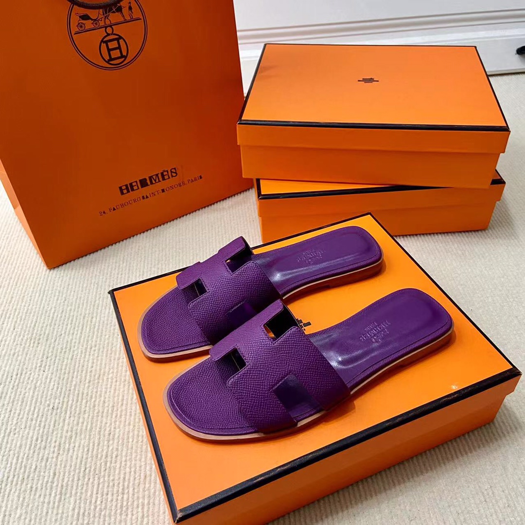 에르메스 올수공 오란 슬리퍼 샌들 앱송 98